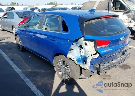 2018 Hyundai Elantra Gt from USA, damaged, VIN KMHH35LE5JU029031